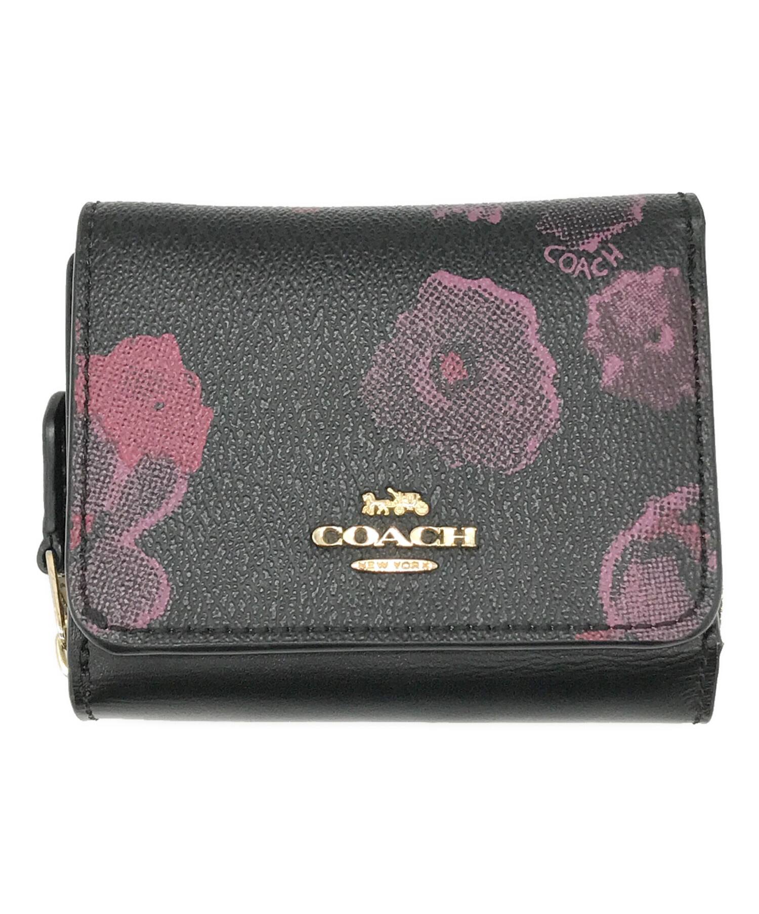 中古・古着通販】COACH (コーチ) Small Trifold Wallet With Halftone 