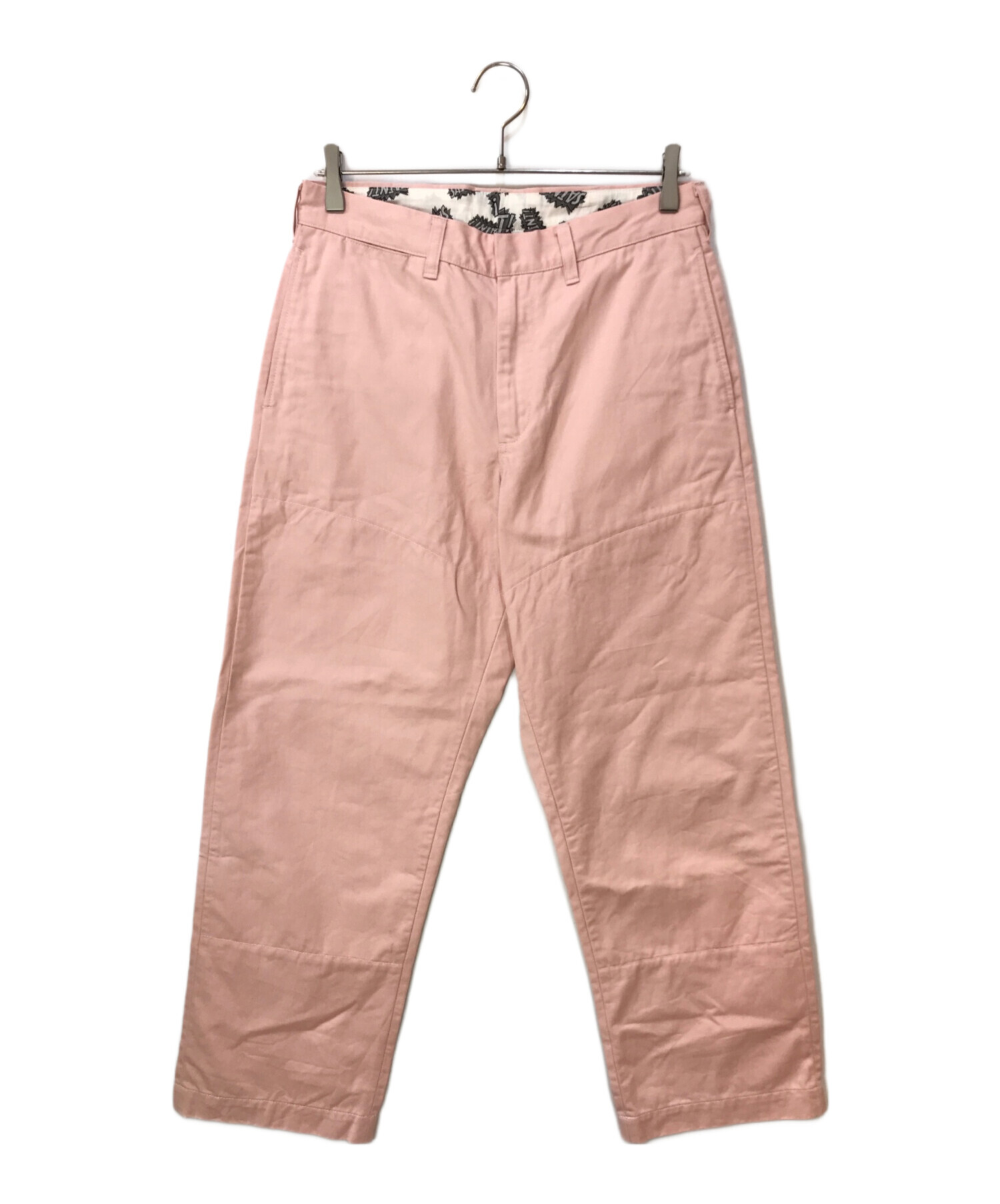 【中古】セントマイケル SAINTMICHAEL WIDE PANTS CHINO チノパンツ チノパン ジッパーフライ コットン M ピンク 中古・古着通販】SAINT Mxxxxxx (セントマイケル) WIDE PANTS / CHINO