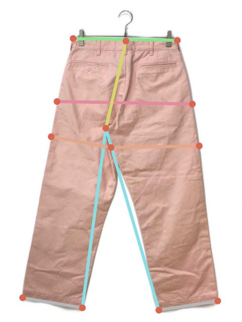 中古・古着通販】SAINT Mxxxxxx (セントマイケル) WIDE PANTS / CHINO