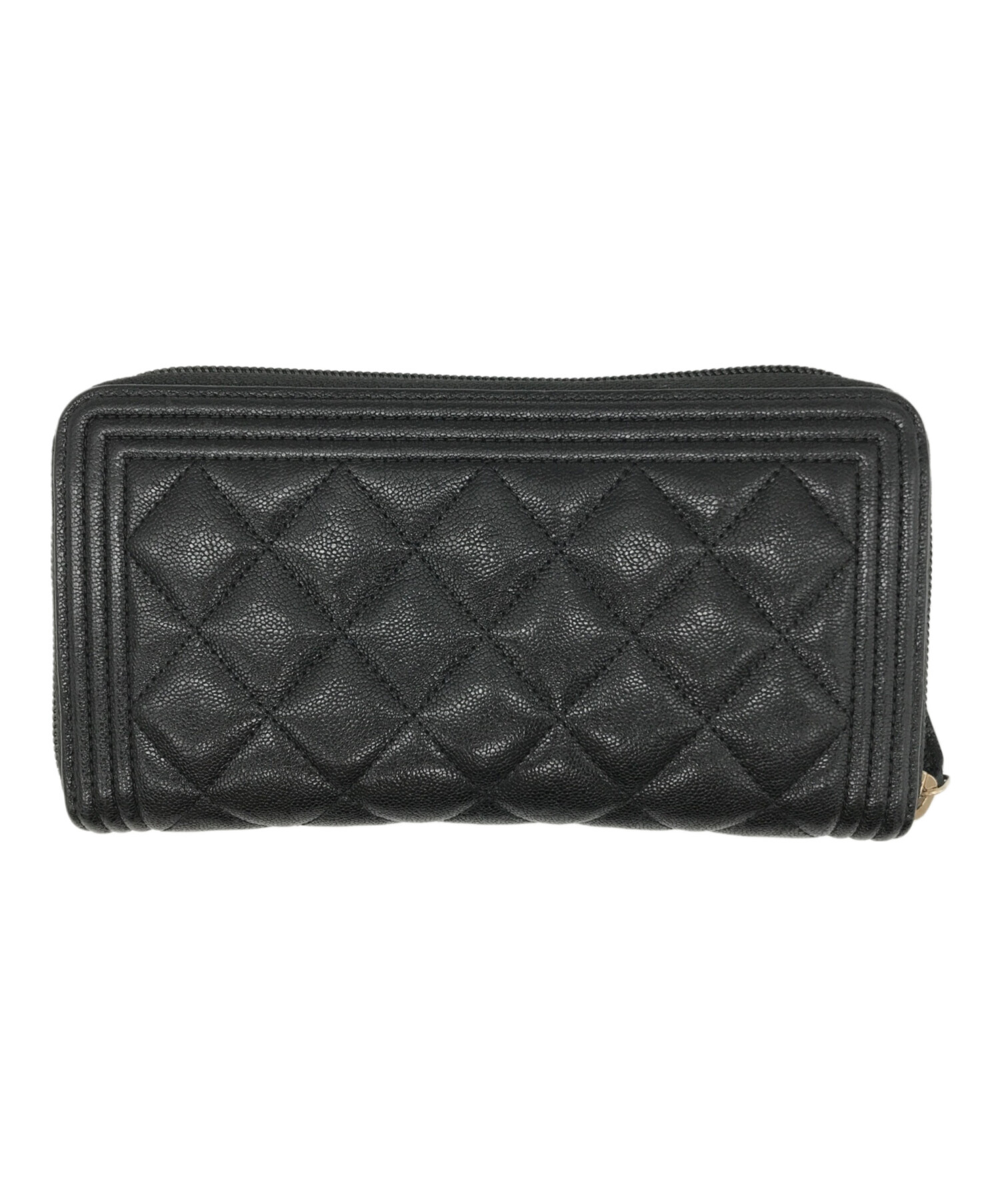 ＜再値下げ！＞CHANELラウンドファスナー財布 中古・古着通販】CHANEL (シャネル) ラウンドファスナー財布