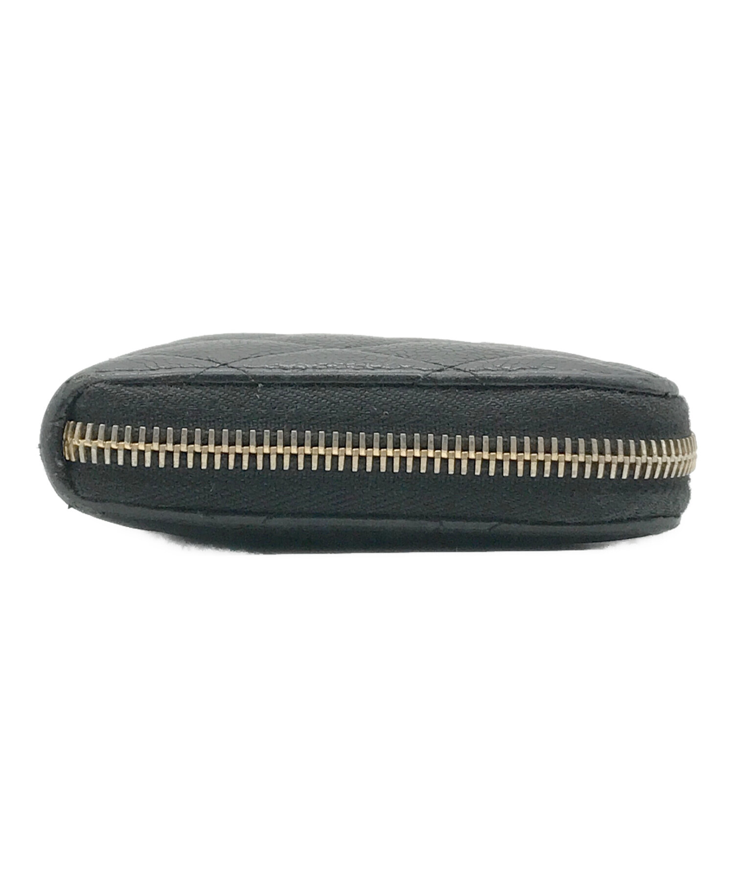 中古・古着通販】CHANEL (シャネル) マトラッセキャビアスキンラウンド 
