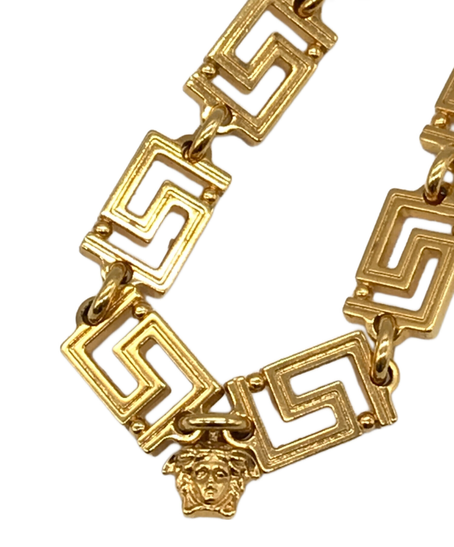【未使用＊美品】　VERSACE ヴェルサーチ　ネックレス　グレカ 美品 ヴェルサーチ ネックレス グレカ メンズ VERSACE 中古 : Rehello