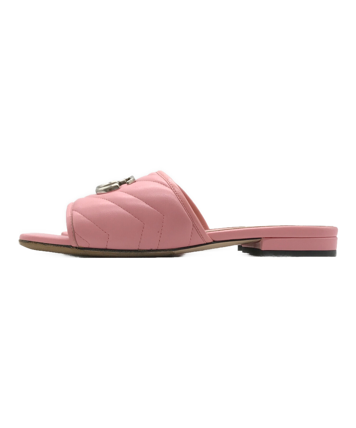 中古・古着通販】GUCCI (グッチ) GGマーモント ミュールサンダル