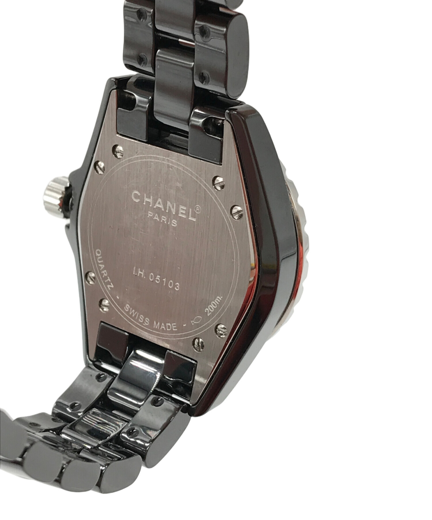 中古・古着通販】CHANEL (シャネル) J12 リストウォッチ ブラック