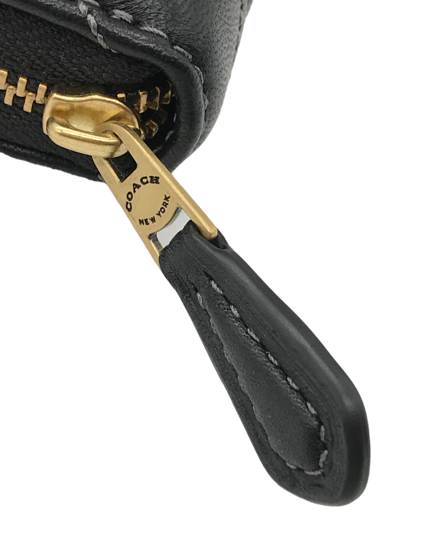 中古・古着通販】COACH (コーチ) スモール ジップ アラウンド カード