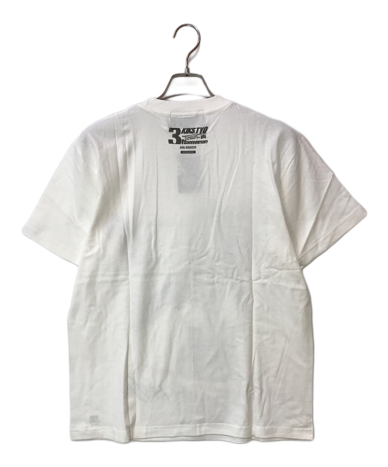 kiks tyo 8枚　古着　サイズM 中古 中古・古着通販】KIKS TYO (キックスティーワイオー) AYA TEE ホワイト