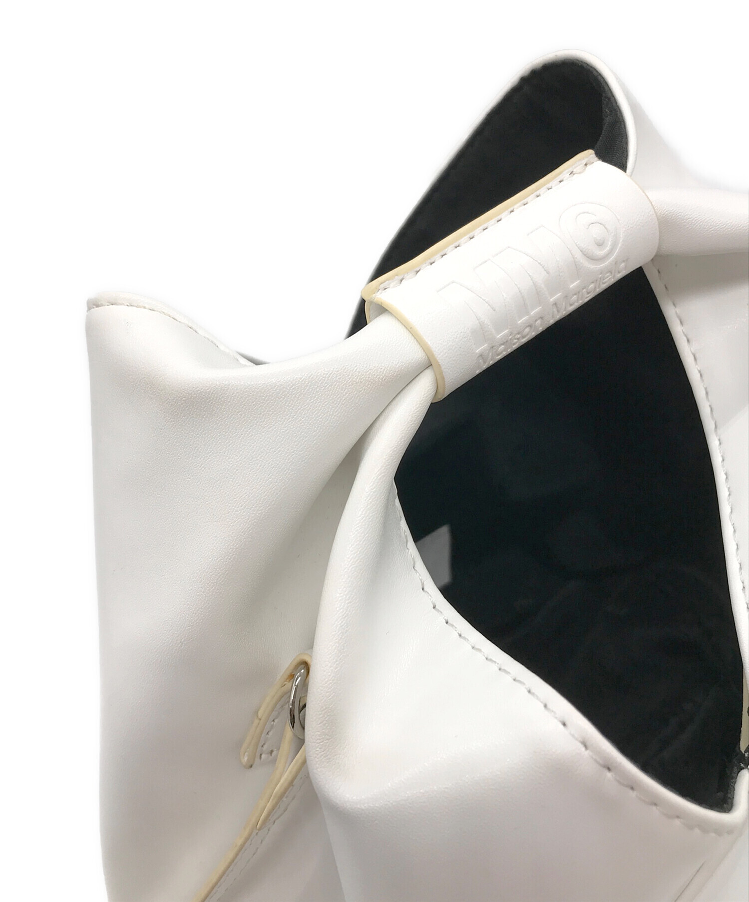 MM6 Maison Margiela ホワイトバッグ 中古・古着通販】MM6 Maison Margiela (エムエムシックス メゾン
