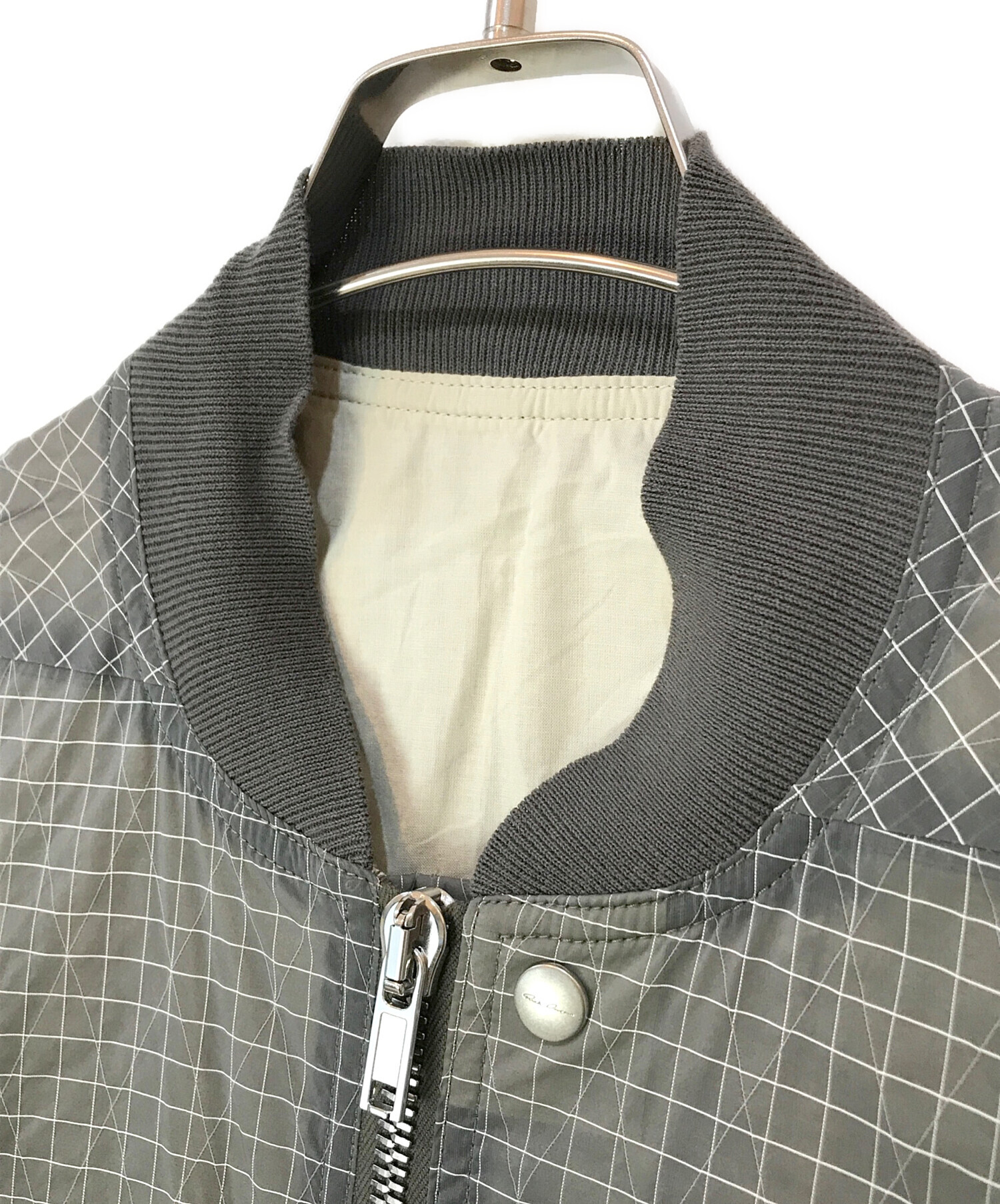 中古・古着通販】RICK OWENS (リックオウエンス) グリッドパターン
