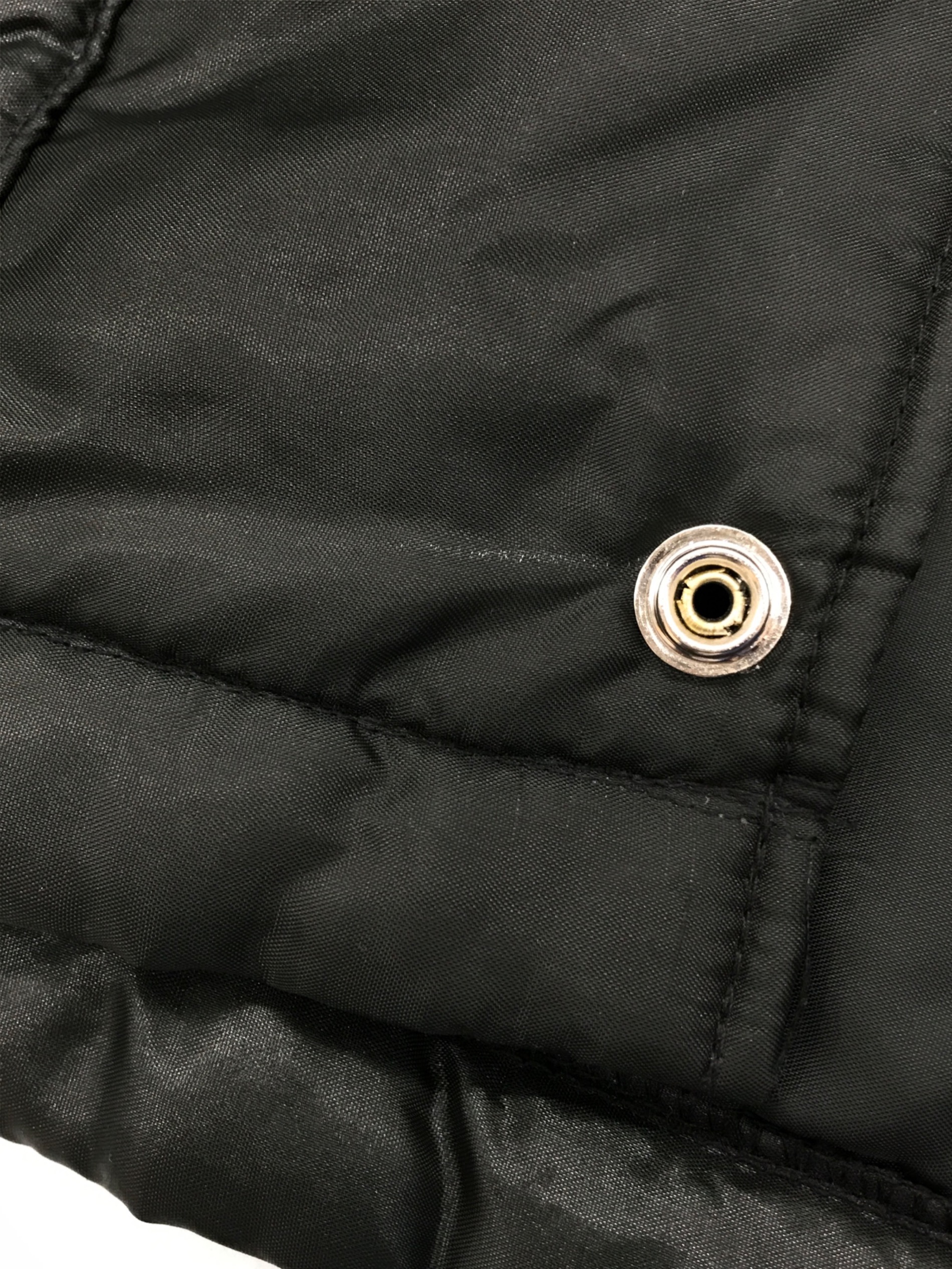 【希少】SIMPSON 中綿ジャケット LL 防寒 ブラック 黒 メンズ 中古・古着通販】SIMPSON (シンプソン) 中綿ジャケット ブラック