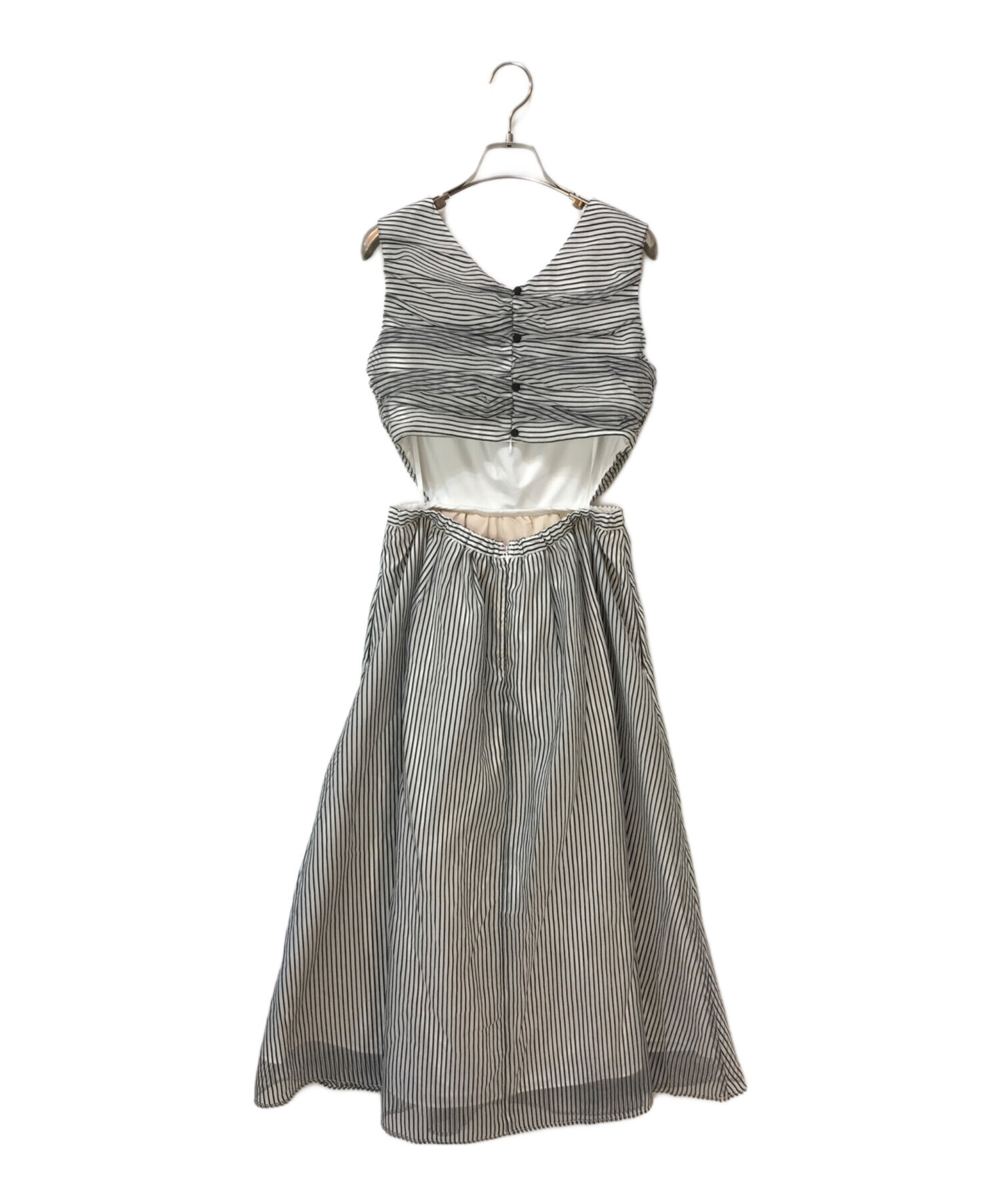 中古・古着通販】Estella.K (エステラケー) Cello Cut-our Dress  