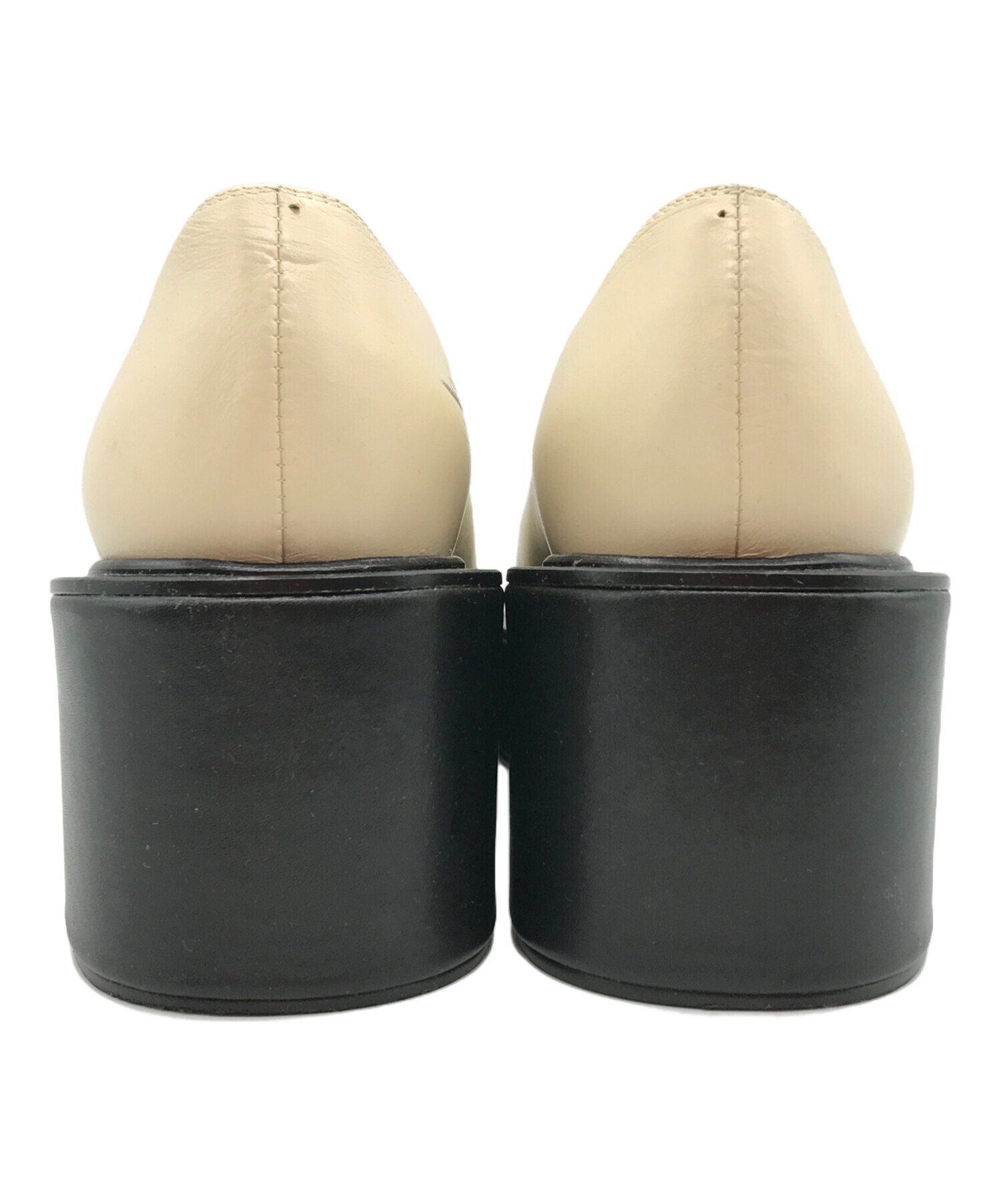 中古・古着通販】CLANE (クラネ) VOLUME SOLE SHOES 厚底レザー