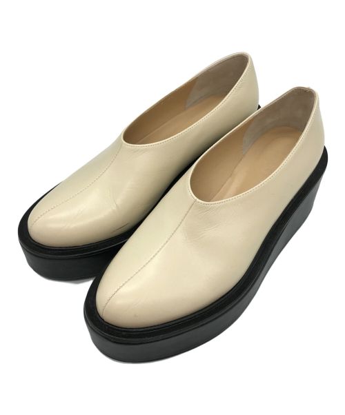 中古・古着通販】CLANE (クラネ) VOLUME SOLE SHOES 厚底レザー