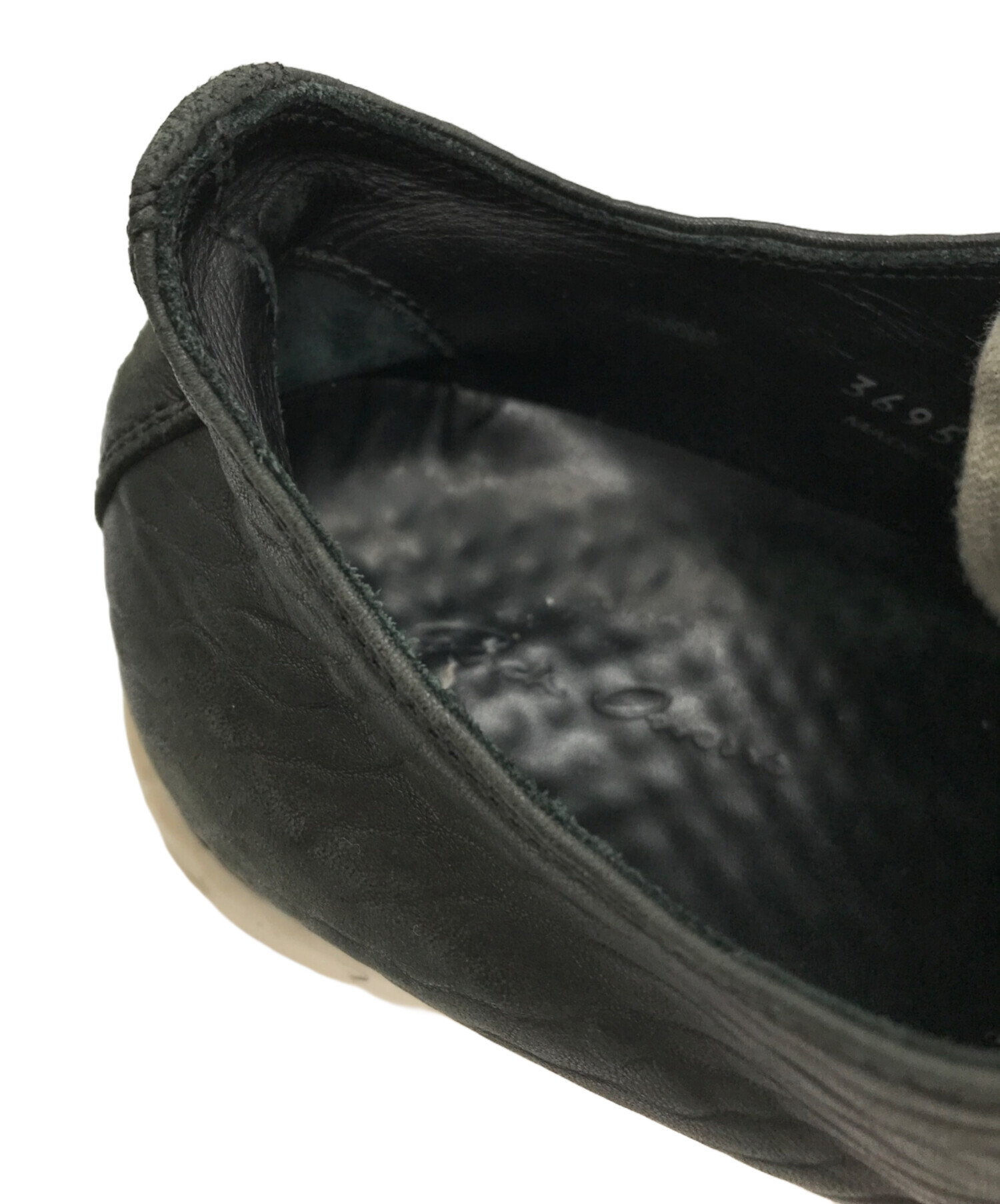 中古・古着通販】RICK OWENS (リックオウエンス) RAMONES LOW レザー 