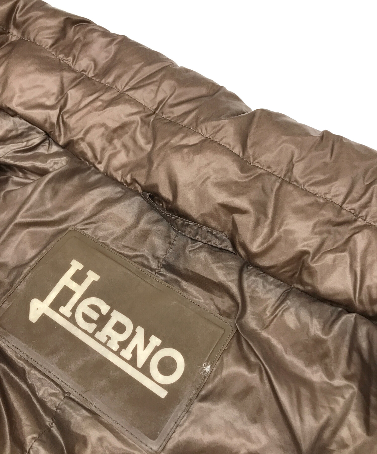 中古・古着通販】HERNO (ヘルノ) LAVJAP ダウンジャケット ブラウン