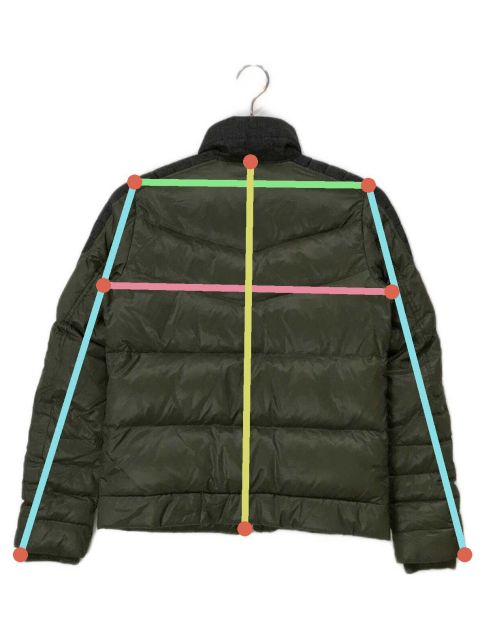 中古・古着通販】DIESEL (ディーゼル) デニムコンビジップダウン