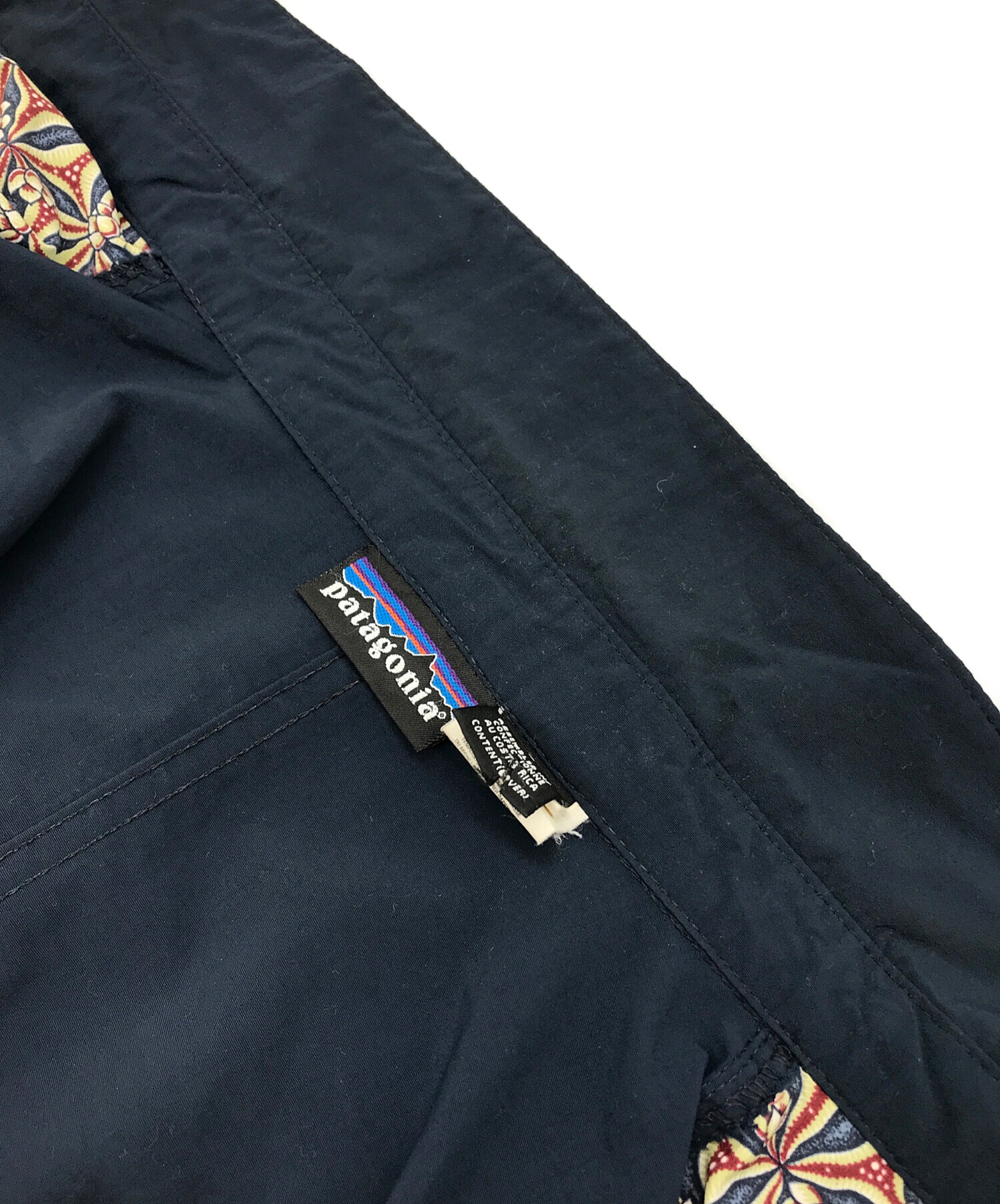 【Patagonia】美品 パタゴニア Rタグ 刺繍 バキーズジャケット L 紺 中古・古着通販】Patagonia (パタゴニア) バギーズ ジャケット ブルー