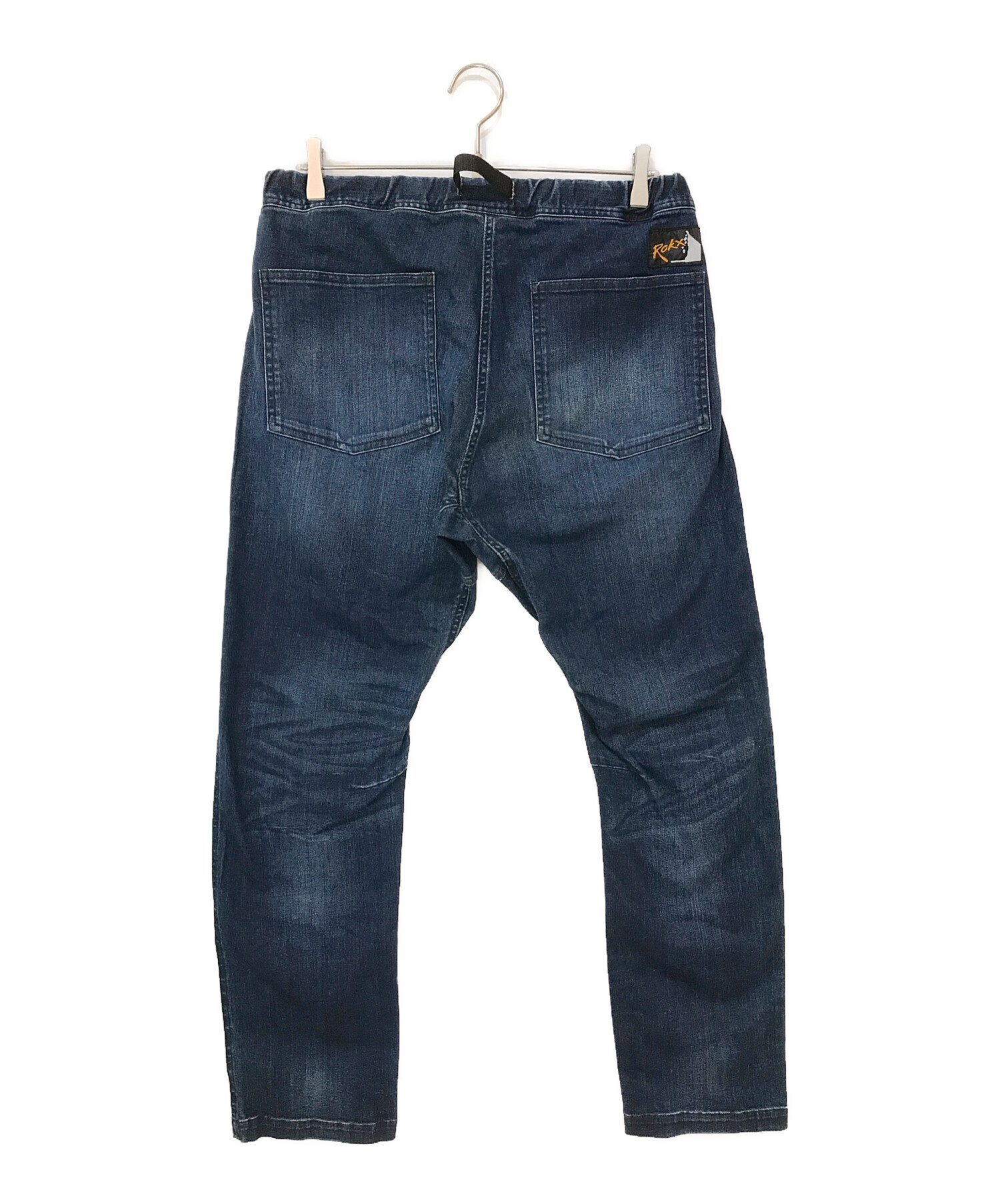 Lサイズ ROKX ロックス デニム ジャムパンツ ダークインディゴ 新品 