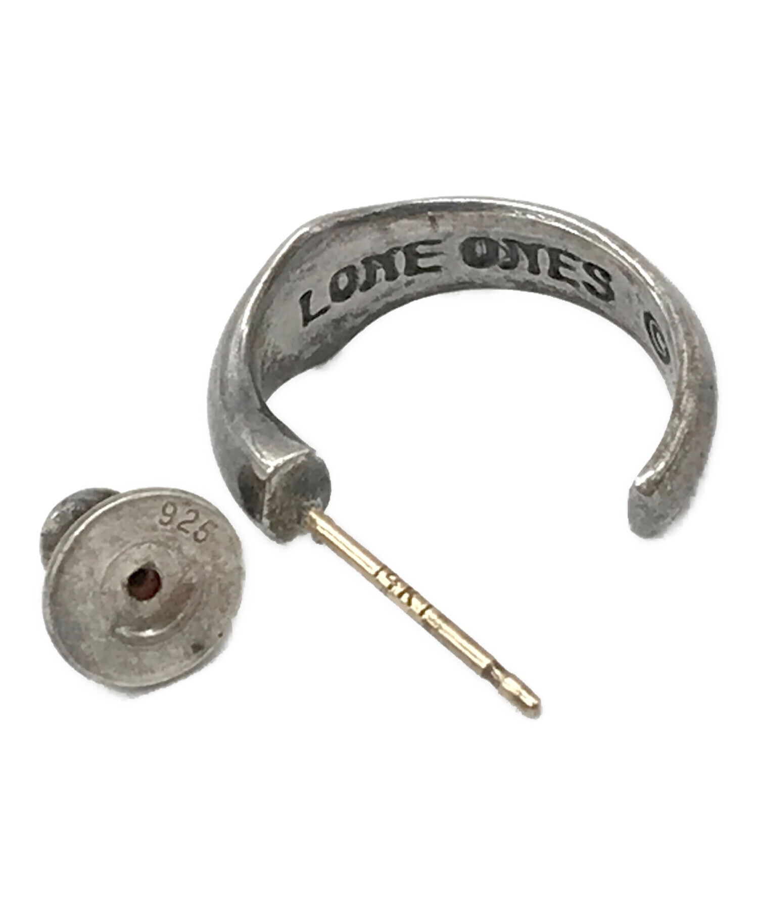 F*W様 LONE ONES ロンワンズ Eフープ ピアス シルバー LONE ONES