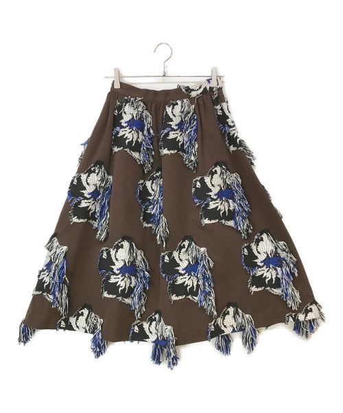 akiranaka エナメルフレアスカート AKIRANAKA（アキラナカ）の「AKIRA NAKA エナメルフレアスカート