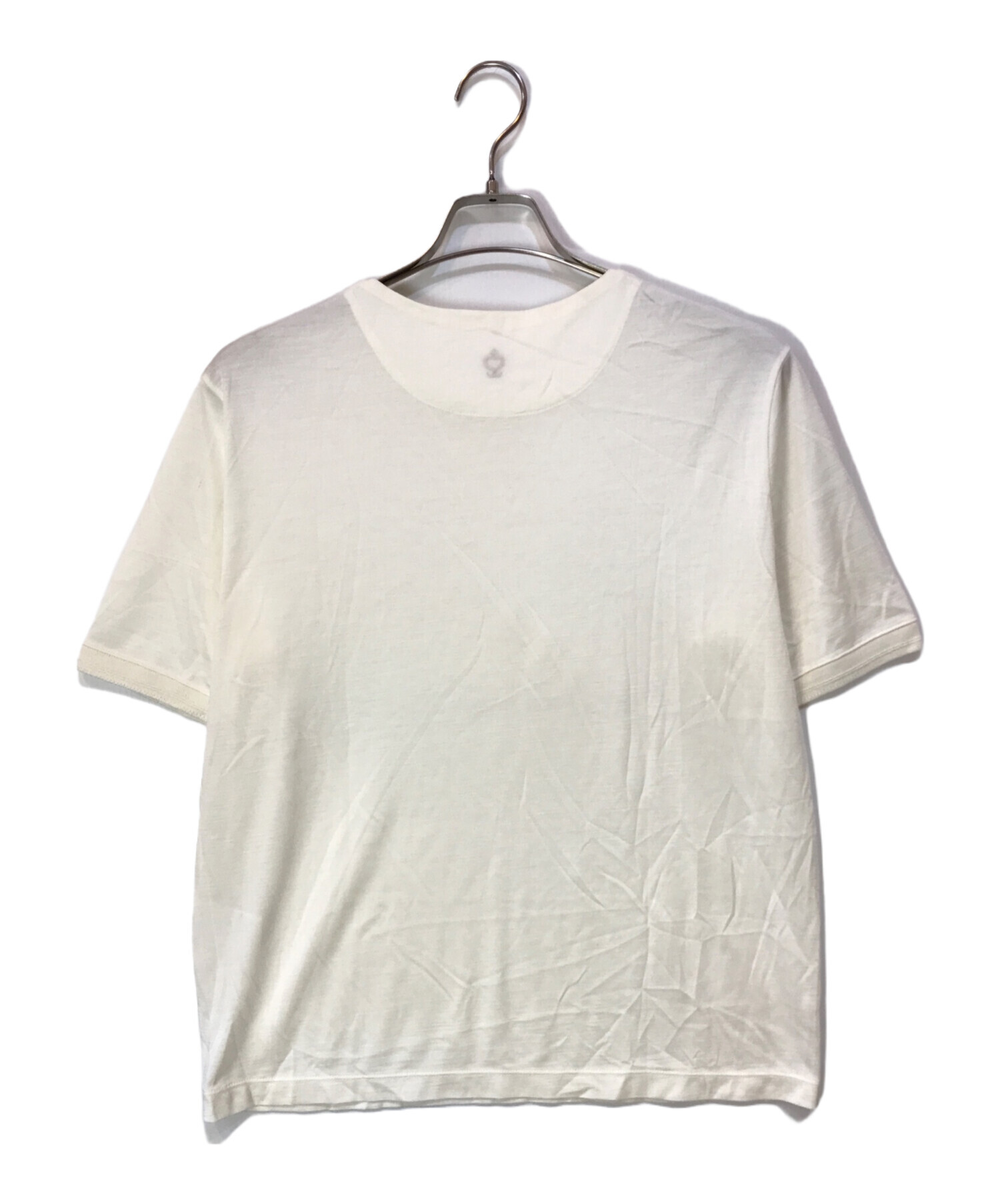 中古・古着通販】SIDE SLOPE (サイドスロープ) EX. SILK TEE ホワイト 