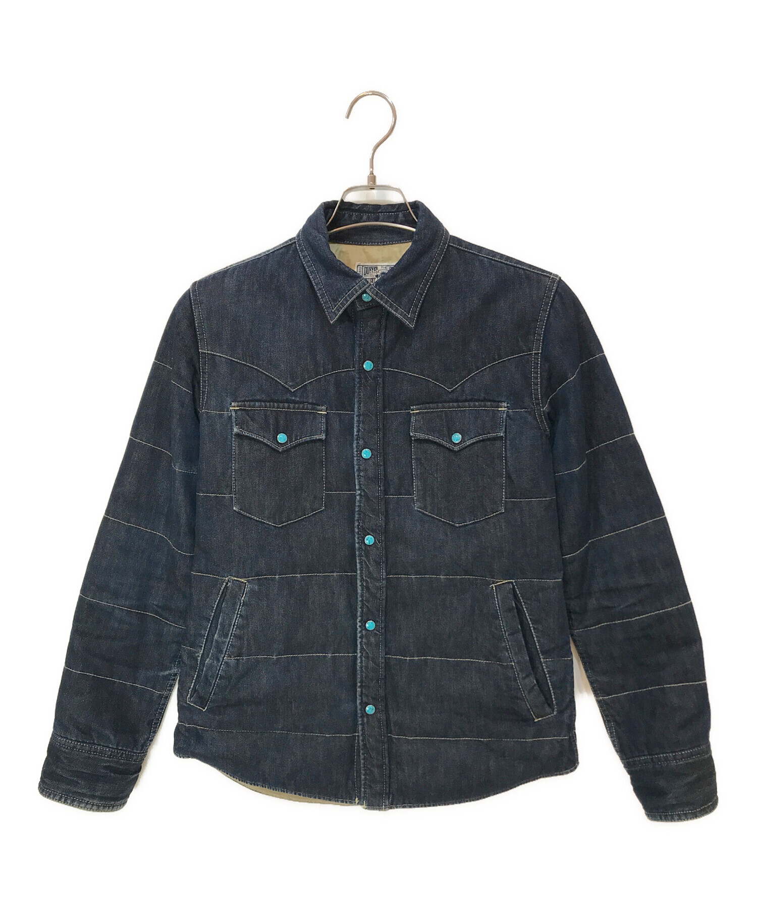 中古・古着通販】DUFFER (ダファー) ダウンデニムジャケット 中古・古着通販】DUFFER (ダファー) ダウンデニムジャケット