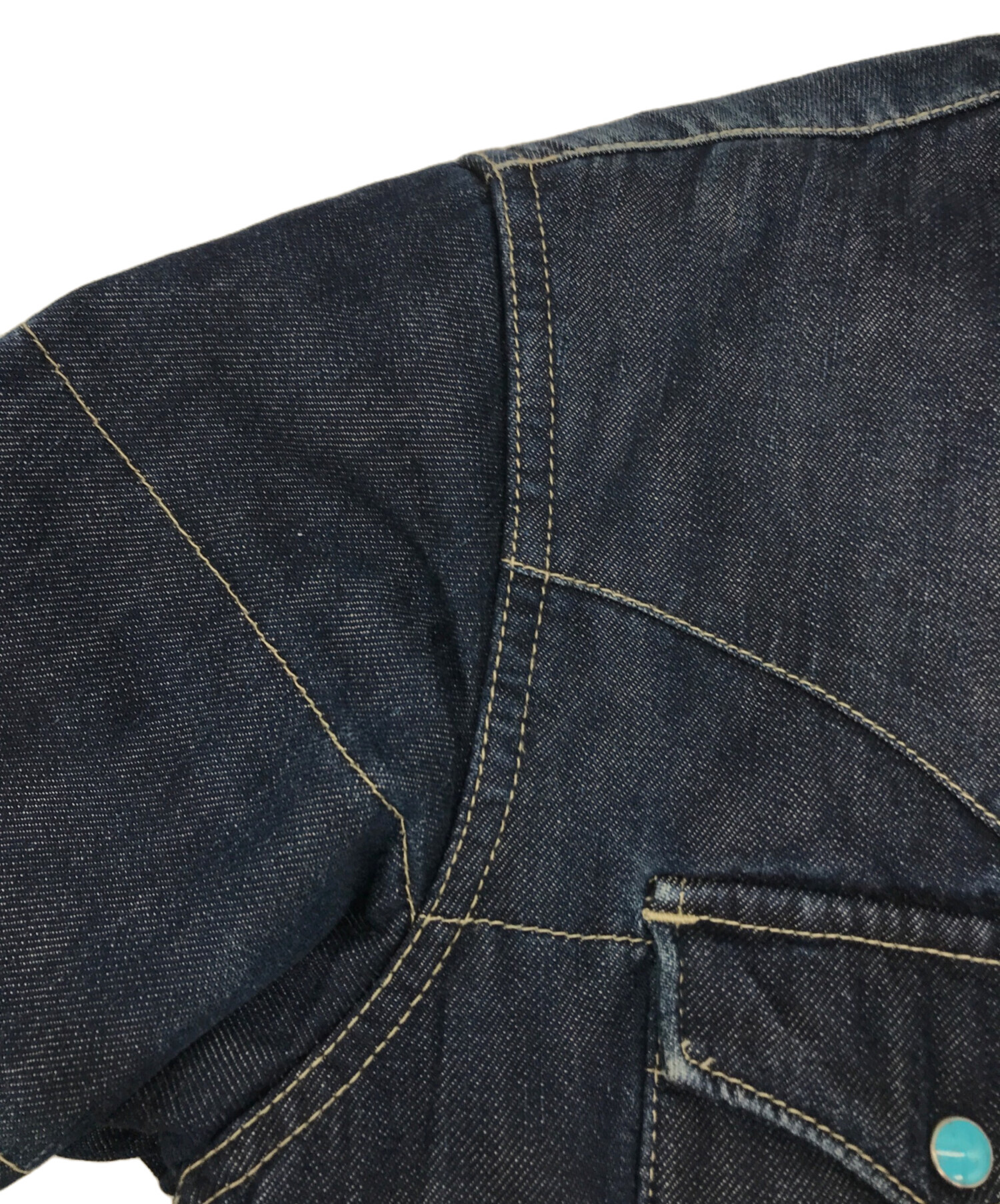 中古・古着通販】DUFFER (ダファー) ダウンデニムジャケット 中古・古着通販】DUFFER (ダファー) ダウンデニムジャケット