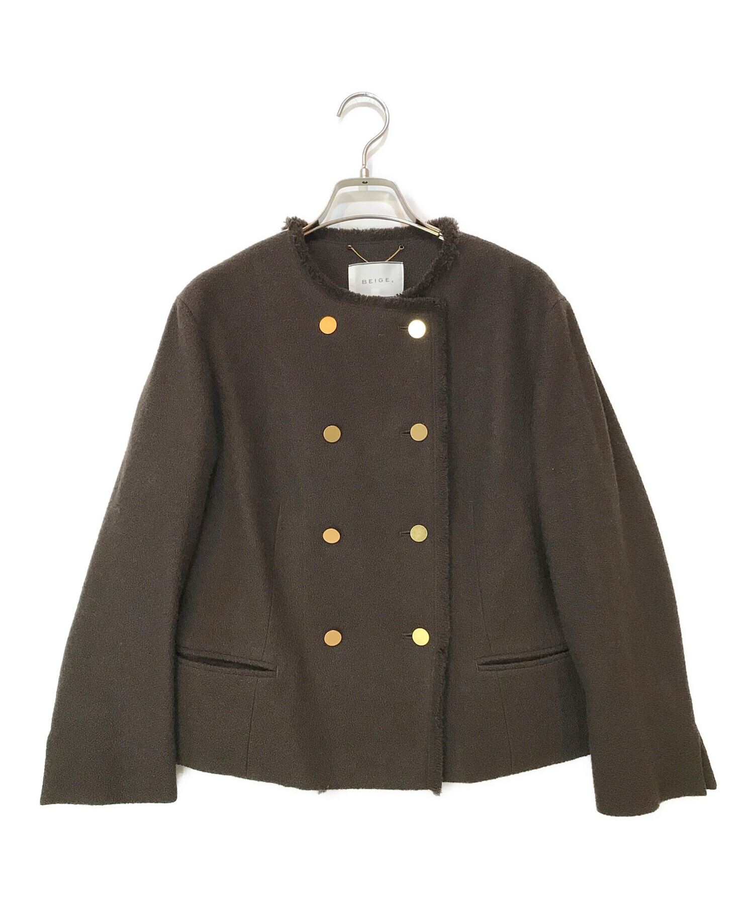 中古・古着通販】BEIGE (ベイジ) MILLAM / ツイードジャケット