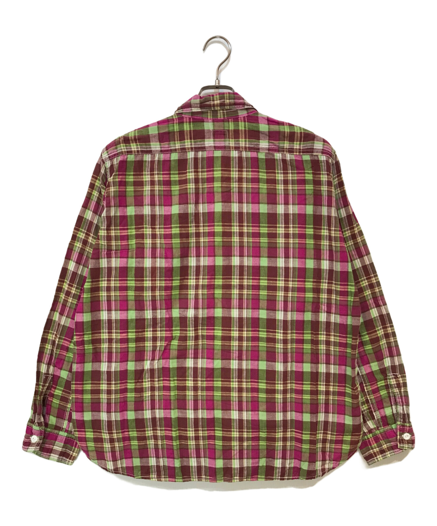 Post O'ALLS チェック柄 長袖シャツ L post o'alls チェックシャツ 【公式通販】