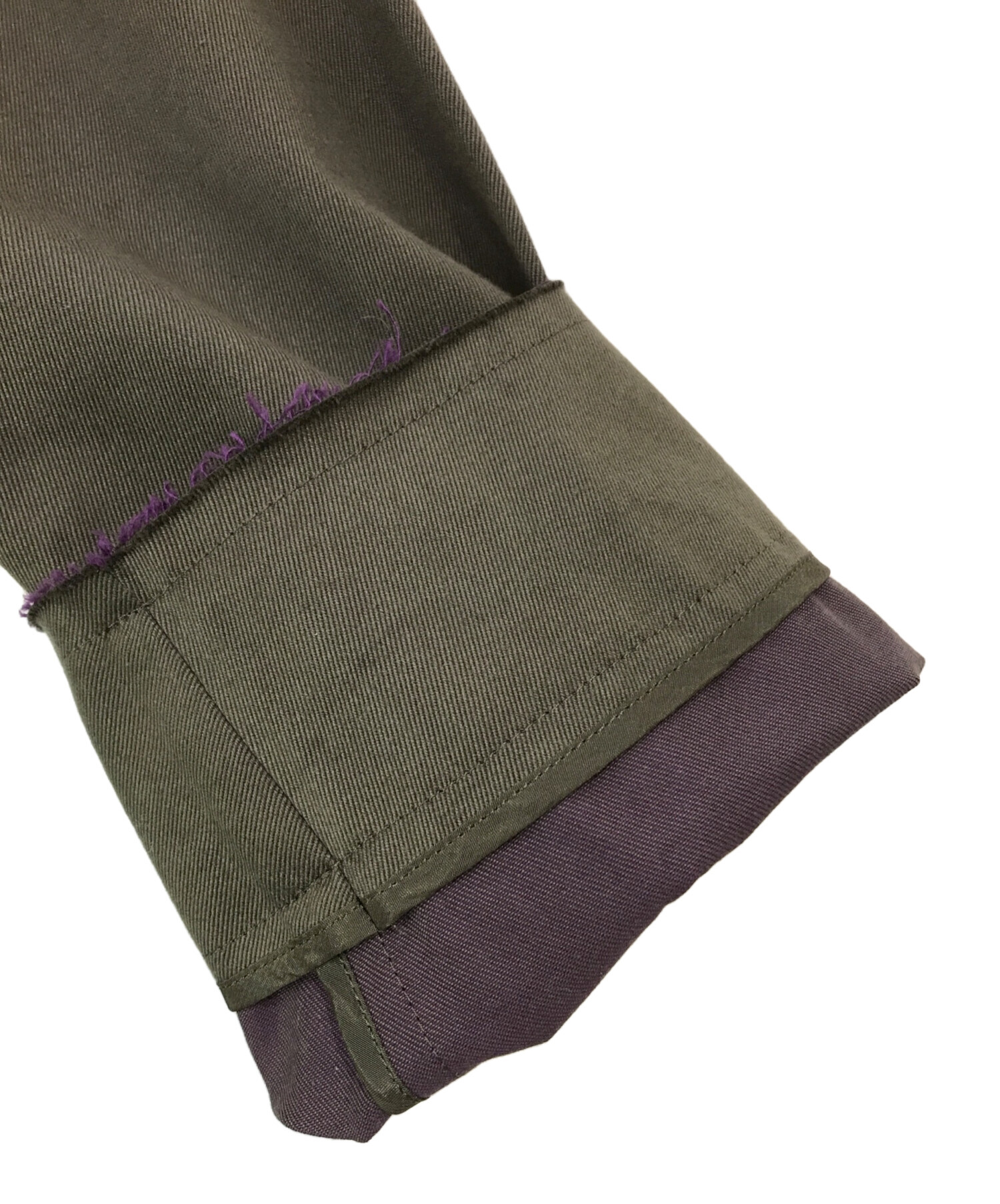 中古・古着通販】Y's (ワイズ) DOUBLE FACED TWILL NO COLLAR SHORT