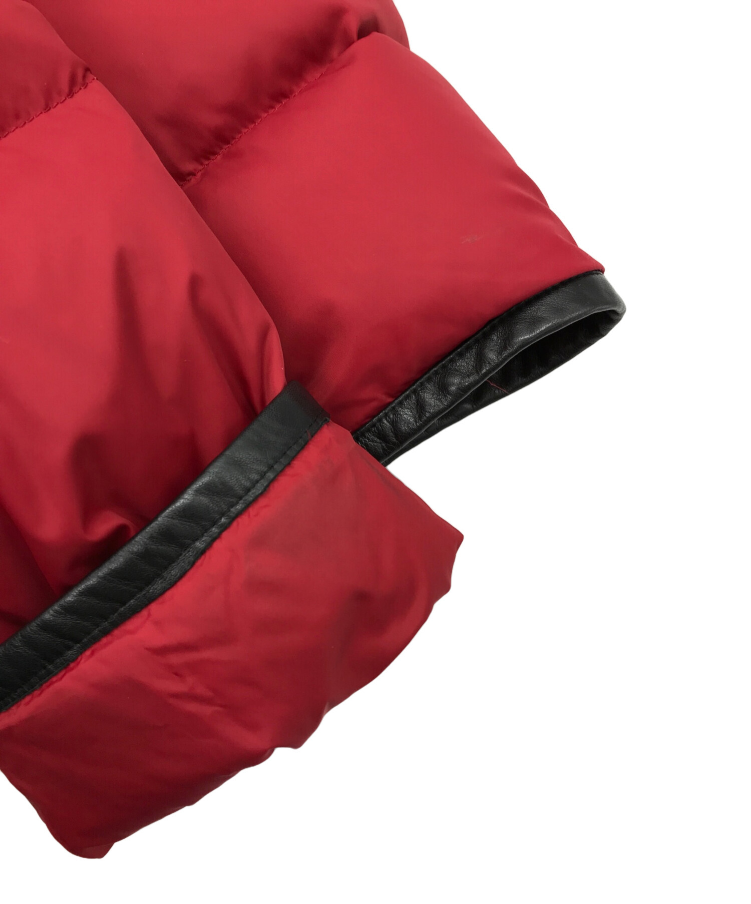 COACH / ダウンジャケット/--/ナイロン/RED 中古・古着通販】COACH (コーチ) ダウンジャケット ブラック×レッド