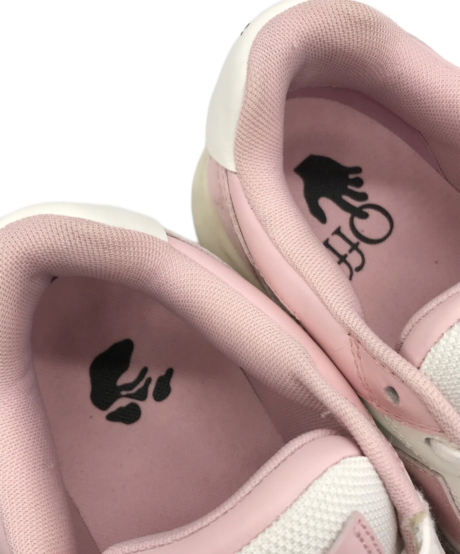 中古・古着通販】OFFWHITE (オフホワイト) レザーロゴ ローカット