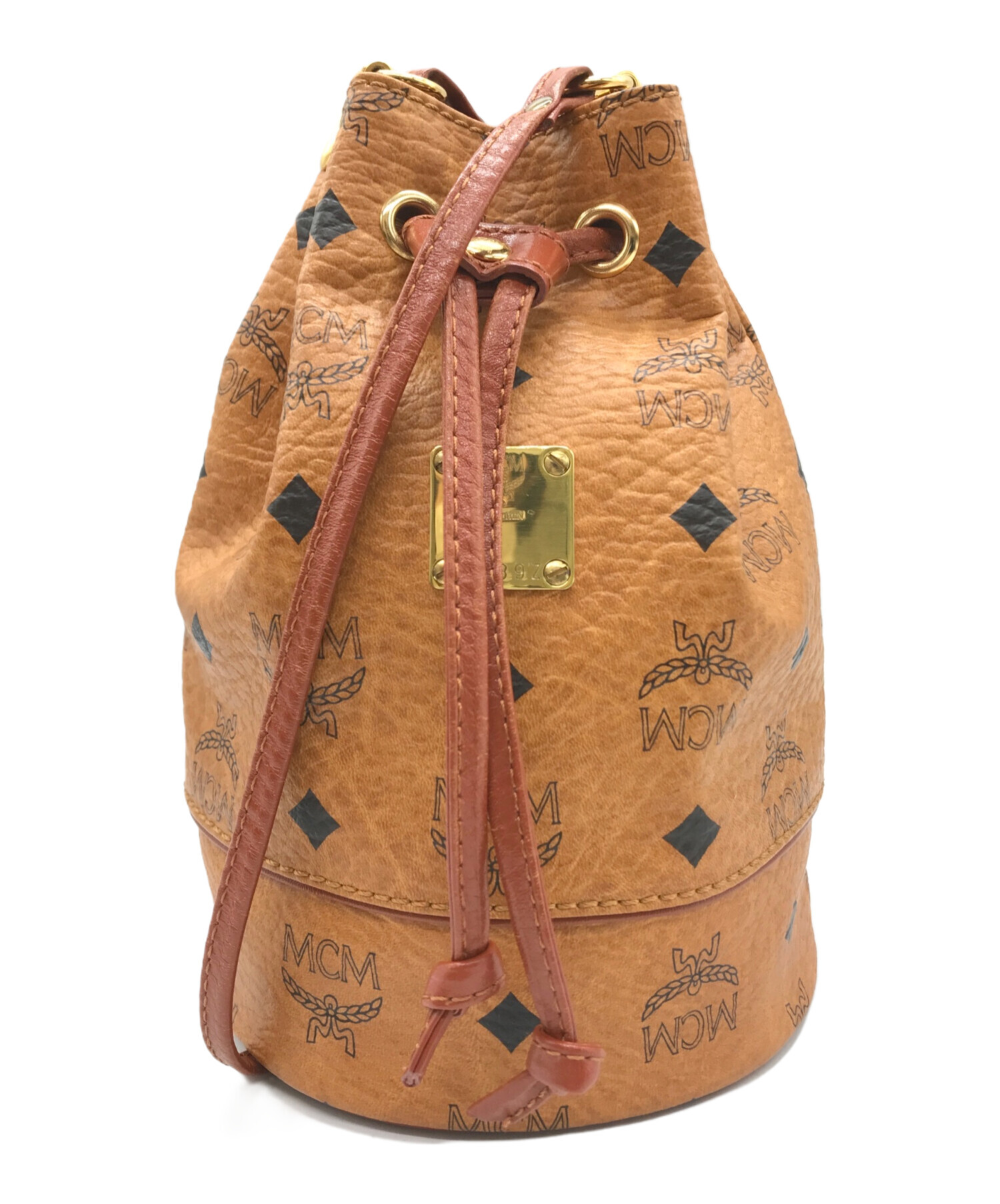 MCM 　限定品バッグ ドイツの道路を安全安心に仕上げる MCM ショルダーバッグ ヴィセトス柄