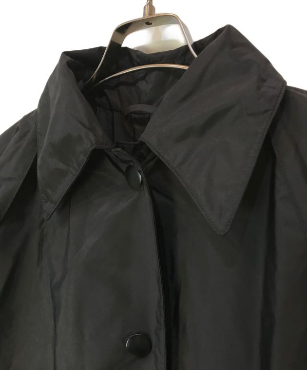 中古・古着通販】PRADA (プラダ) RE-NYLON 2WAYロングコート ブラック