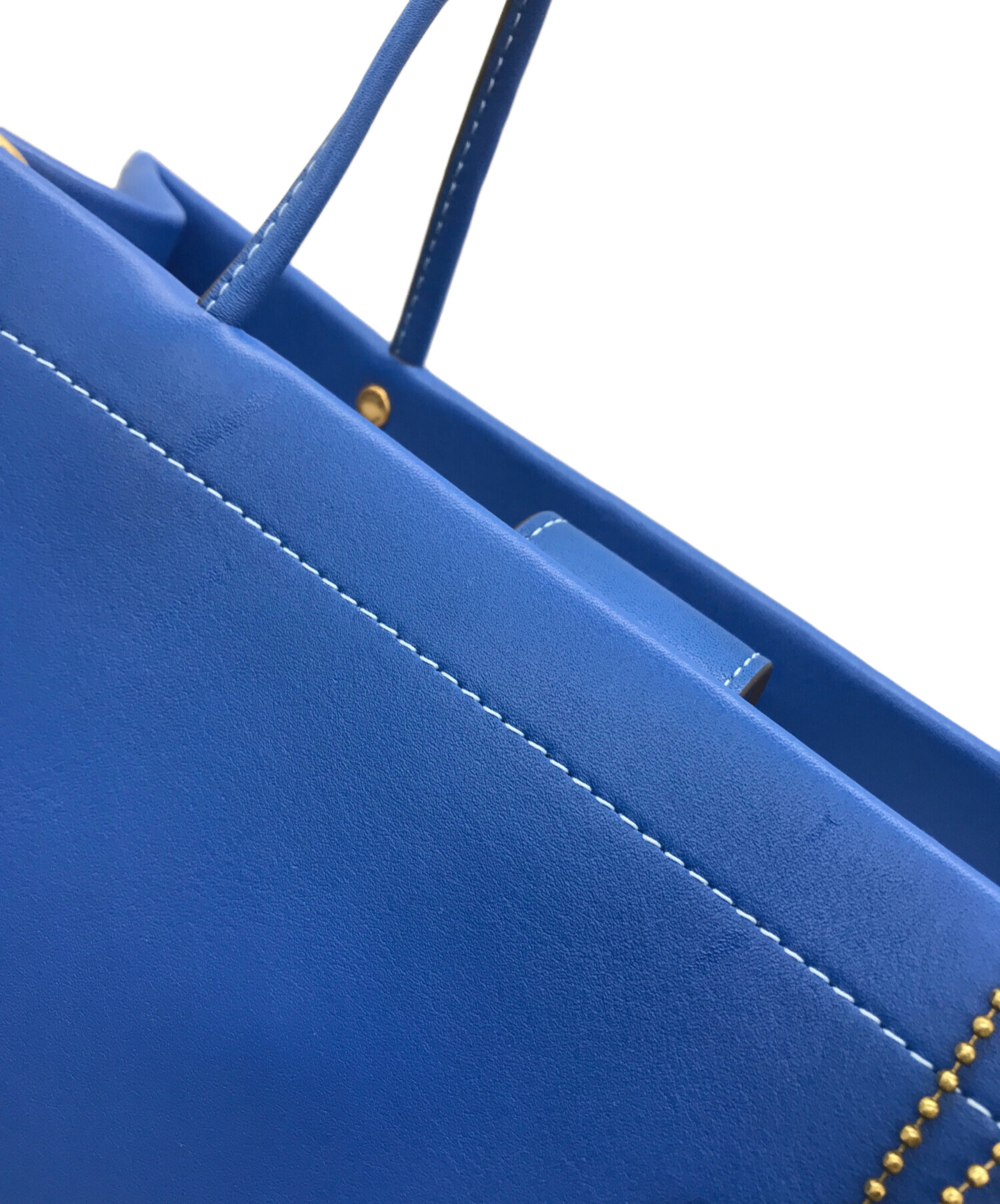 中古・古着通販】COACH (コーチ) カシン キャリー 32 バッグ ブルー
