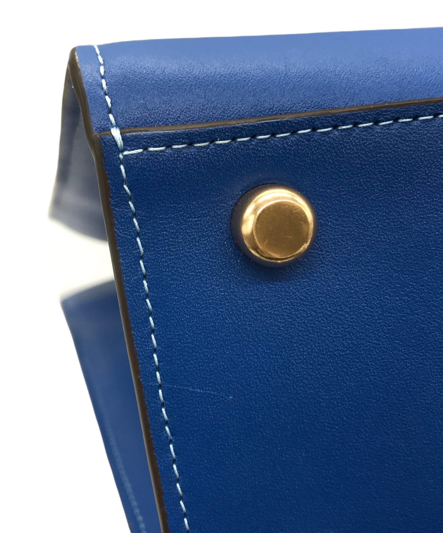 中古・古着通販】COACH (コーチ) カシン キャリー 32 バッグ ブルー
