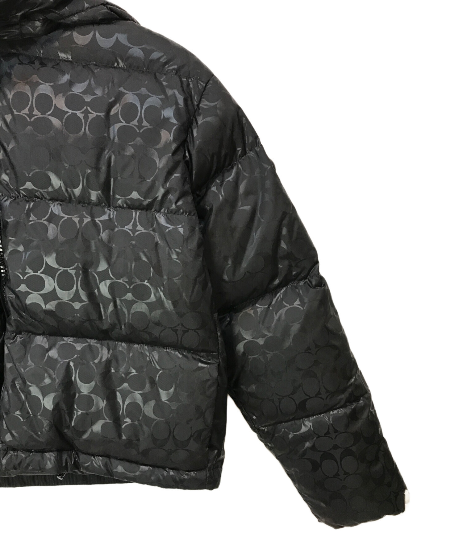 中古・古着通販】COACH (コーチ) シグネチャーダウンジャケット