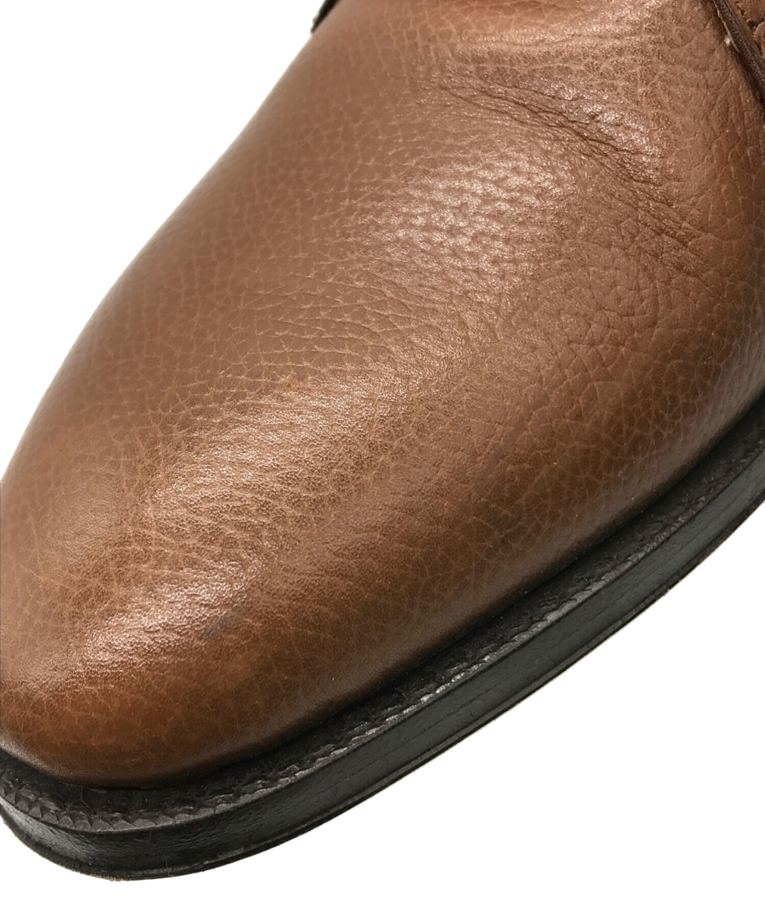 新品・未使用　フラテッリジャコメッティ　コードバン　プレーントゥ　サイズ４2 国内菅原靴店のみの取り扱い】F.lli Giacometti フラテッリ