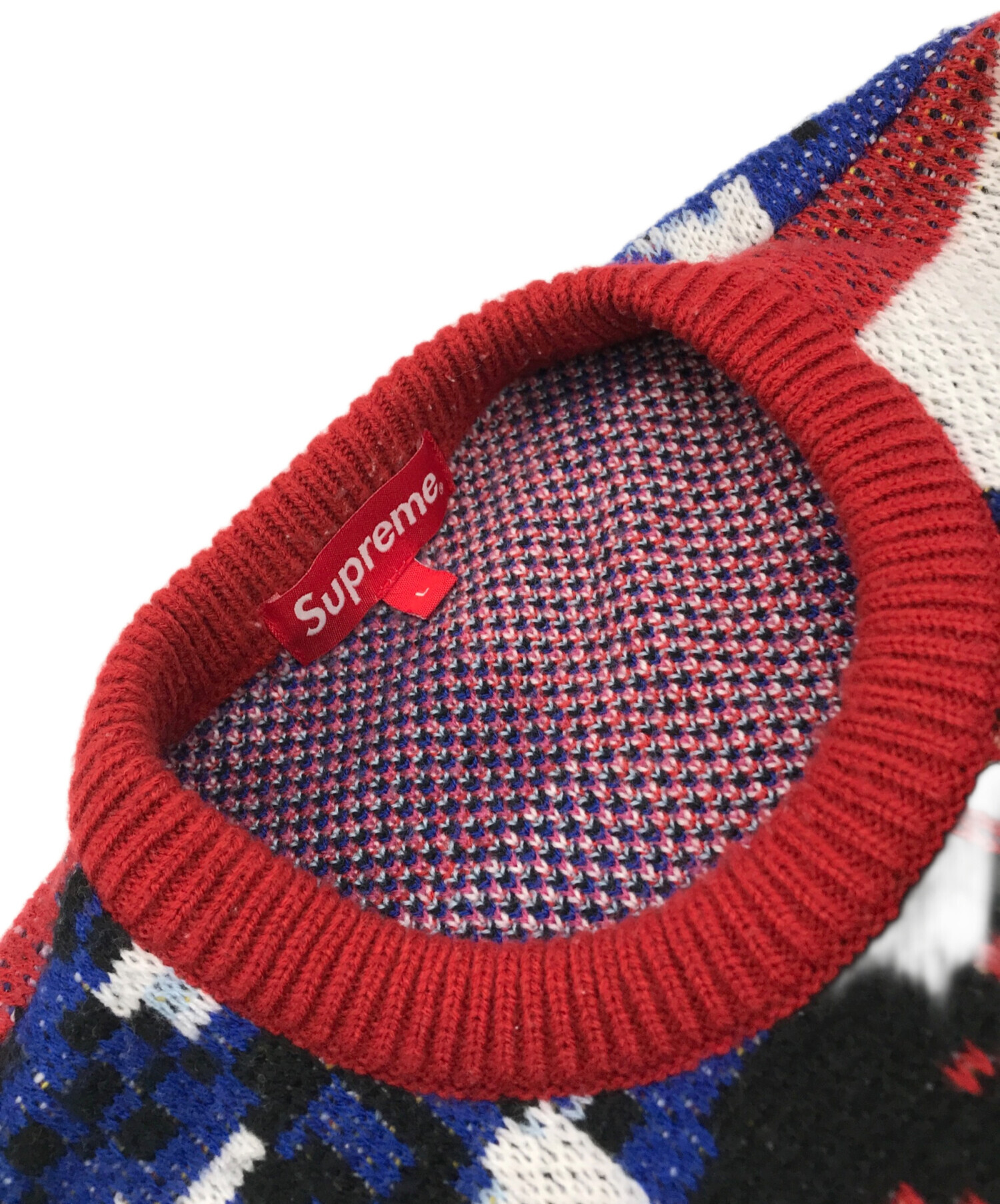 中古・古着通販】SUPREME (シュプリーム) 21SS DIGITAL FLAG SWEATER