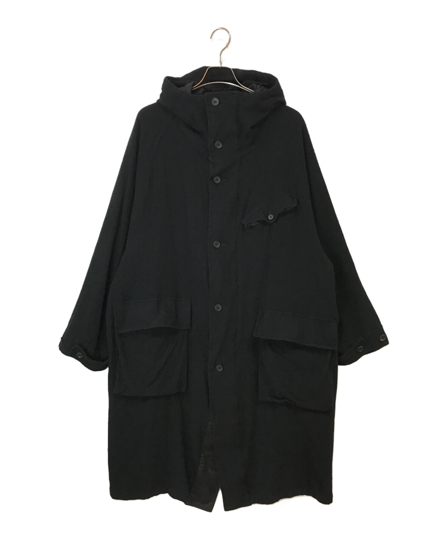 中古・古着通販】TOHNAI (トーナイ) PARKA COAT コート ブラック