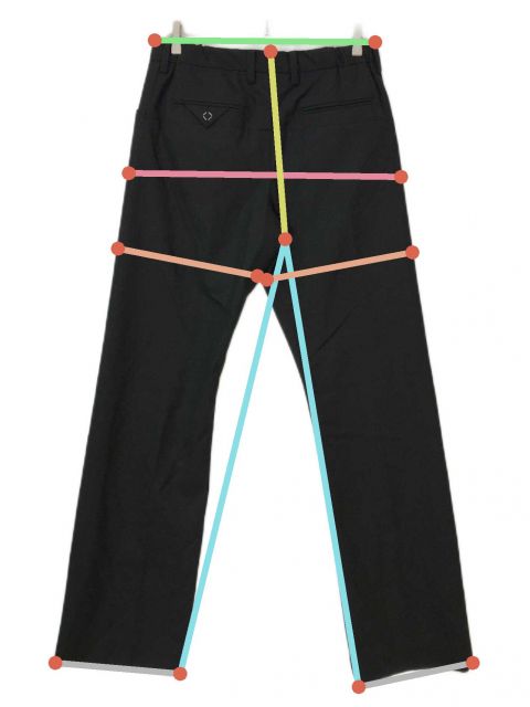 中古・古着通販】SUNSEA (サンシー) N.M OXFORD w/耳 TEKETEKE LONG