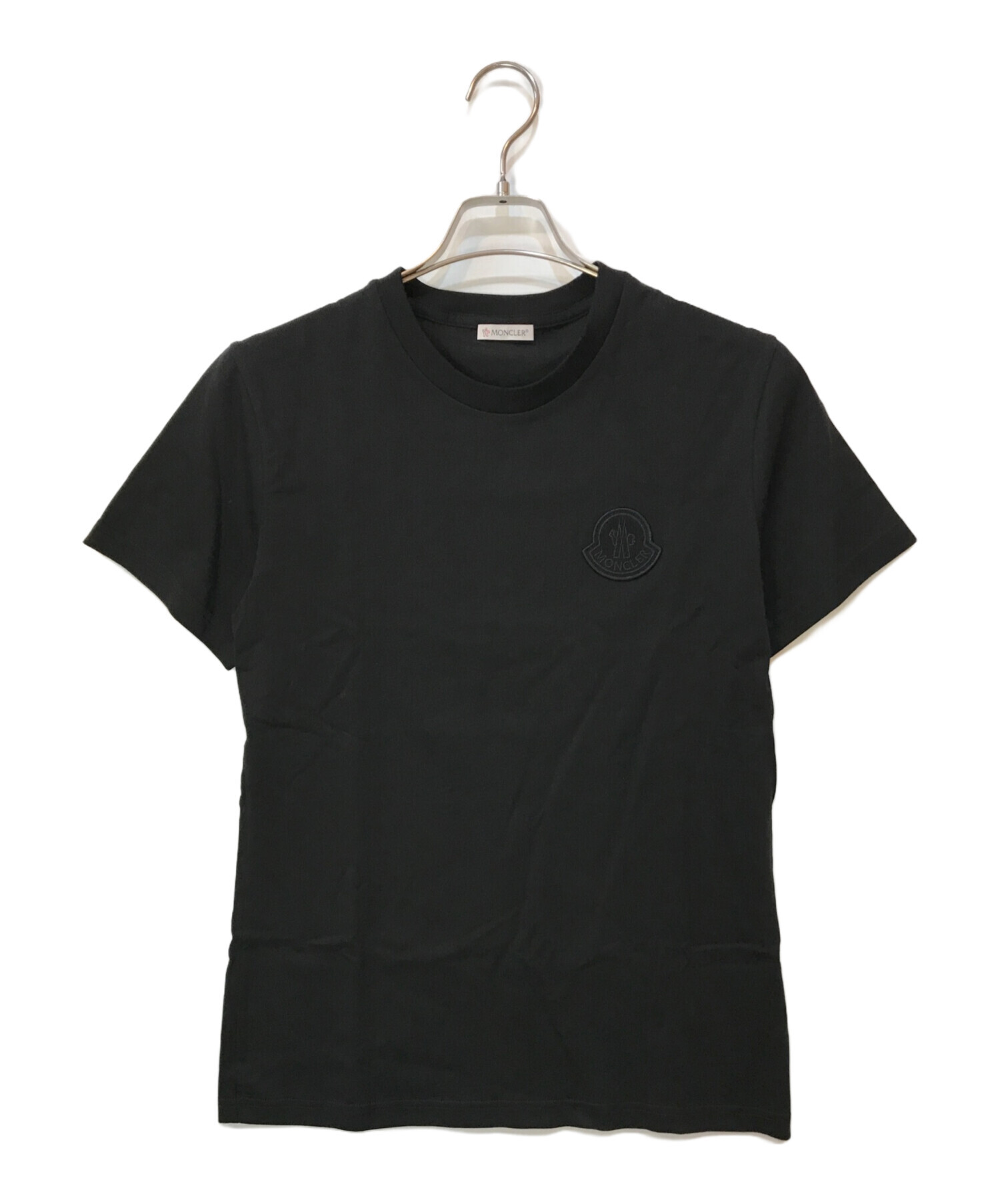 中古・古着通販】MONCLER (モンクレール) GIROCOLLO ロゴワッペンT 
