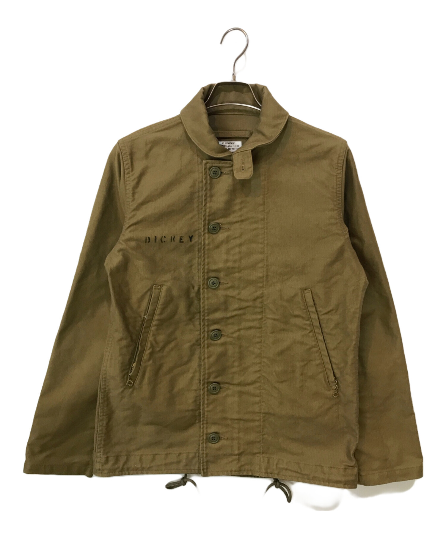 WEST RIDE N-1 LIGHT DECK JACKET OLIVE Freewheelers & Co Type N-1