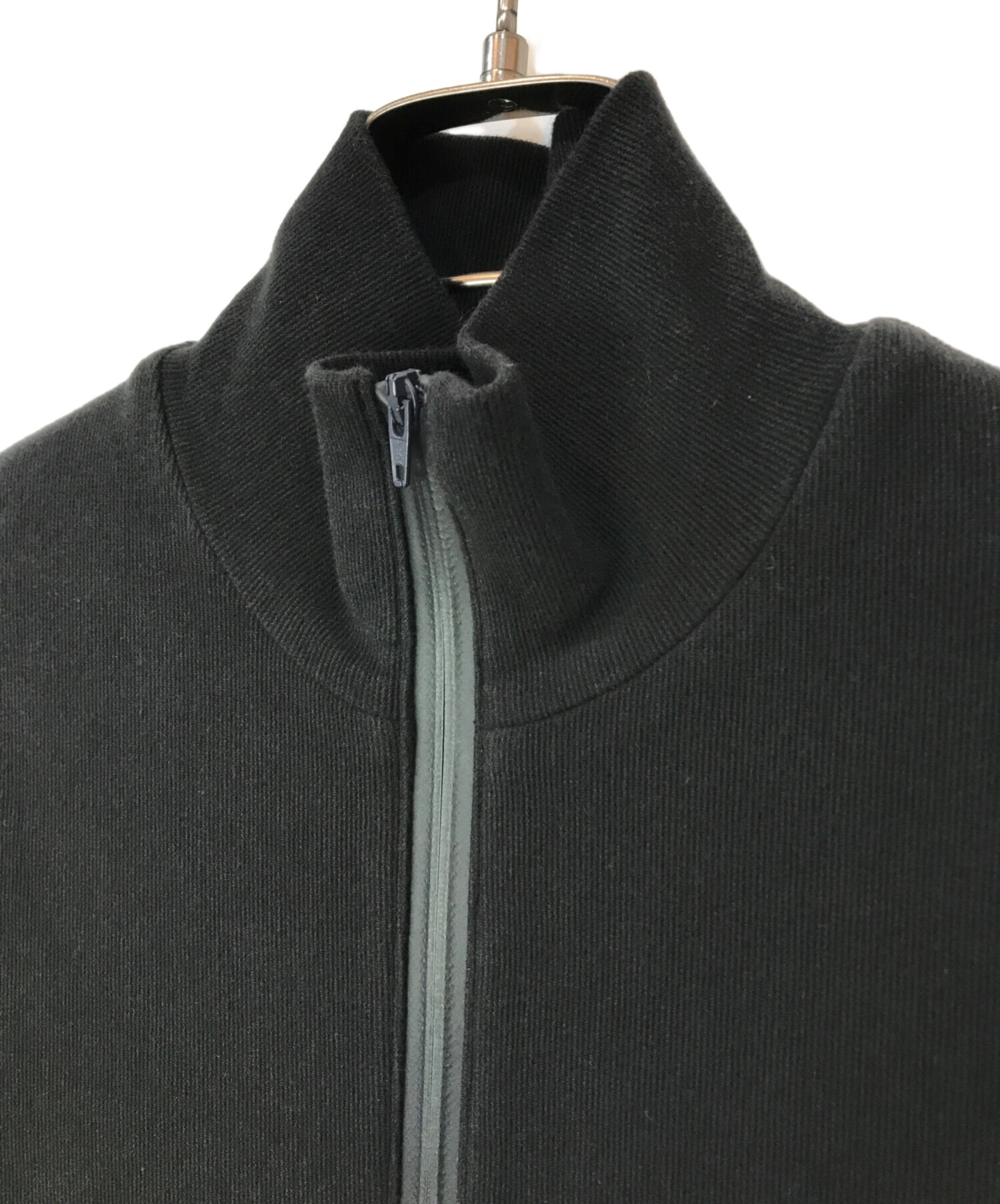 中古・古着通販】AMOMENTO (アモーメント) BLOCK ZIP LONG DRESS