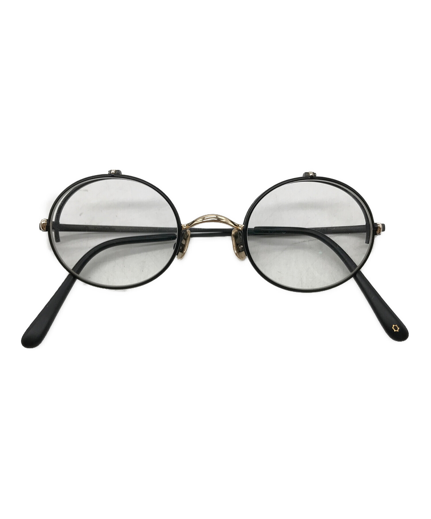 中古・古着通販】kamemannen (カメマンネン) 跳ね上げ単式眼鏡  