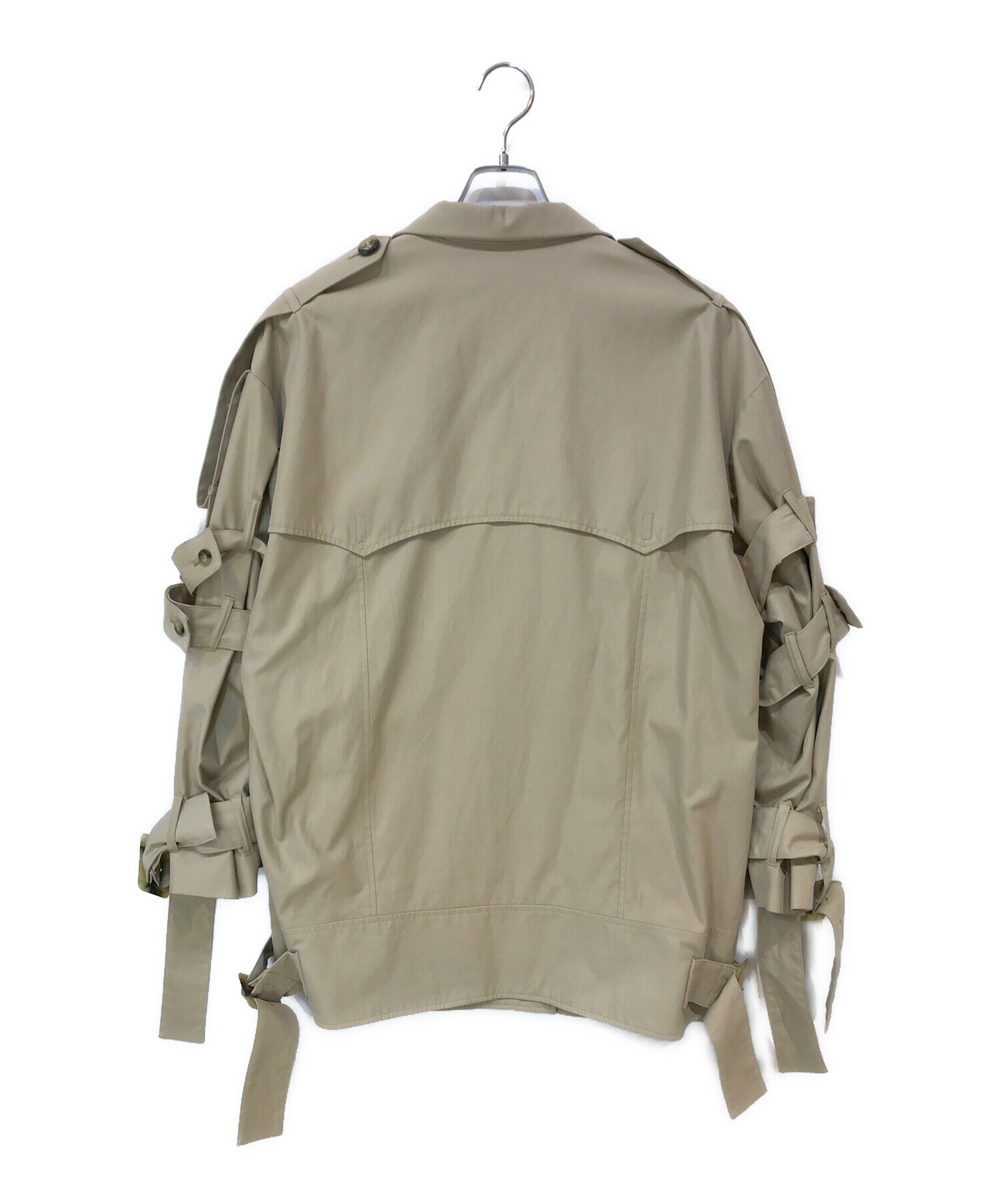 中古・古着通販】UN3D. (アンスリード) ベルテッドショートトレンチ