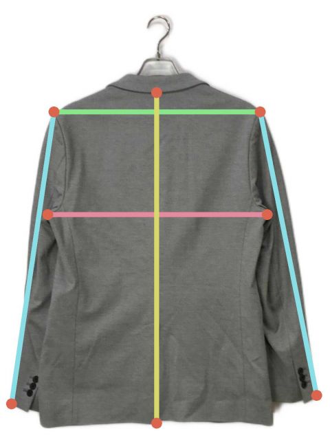 Theory セオリー MARLED PONTE CLINTON グレー XL 中古・古着通販】theory (セオリー) MARLED PONTE CLINTON FL A