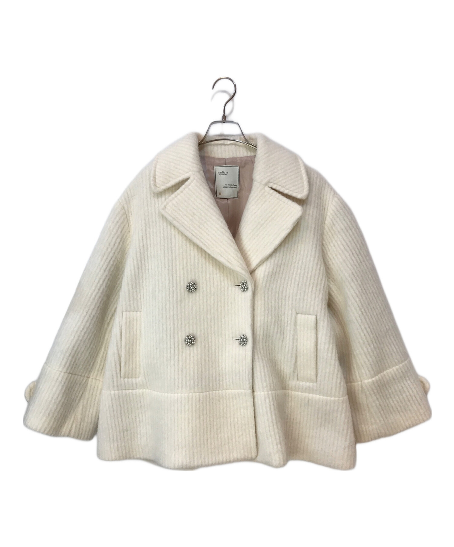 herlipto Odette Wool-Blend Coat