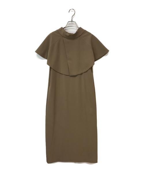 中古・古着通販】Ameri (アメリ) 2WAY UMBRELLA SHIFT DRESS ブラウン