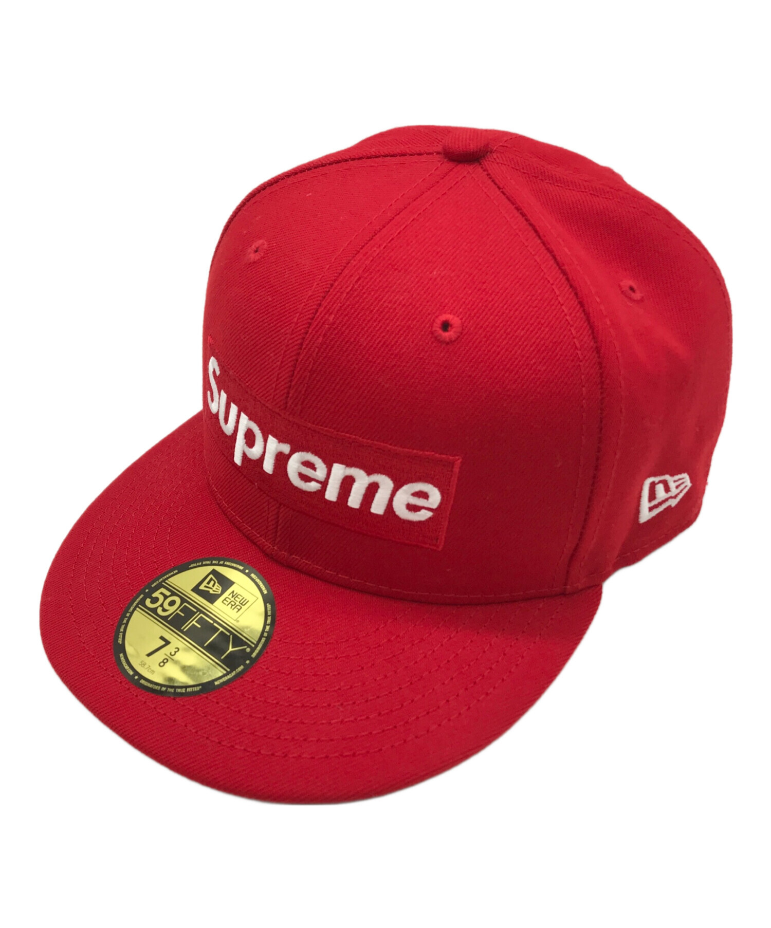 ニューエラsupremeシュプリームキャップnew ERA57.7cm71/4 楽天市場