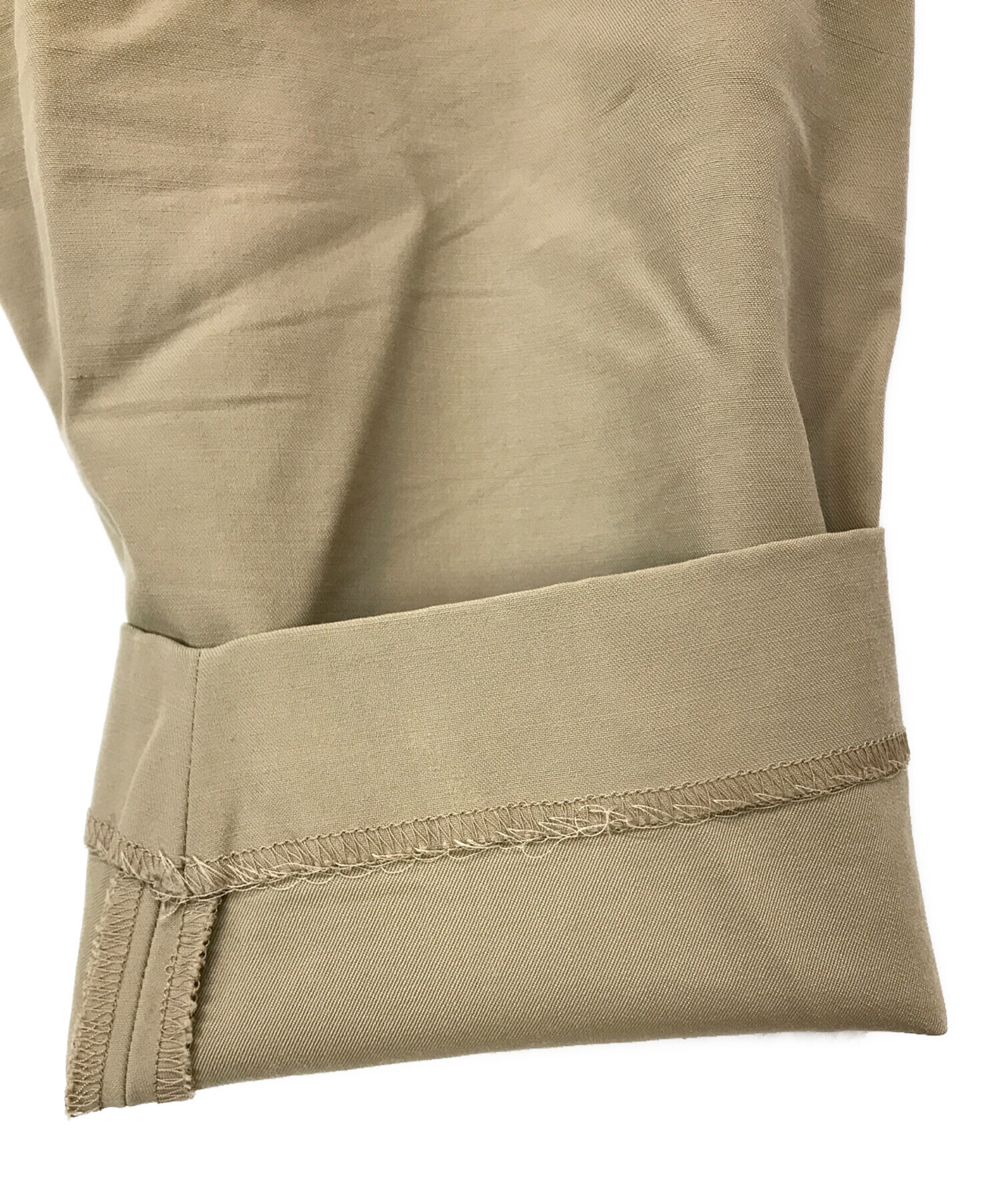 中古・古着通販】SUNSEA (サンシー) SNM BLUE-PANTS ベージュ サイズ:1